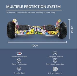 Hoverboard 8.5" todoterreno