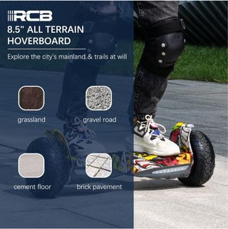 Hoverboard 8.5" todoterreno