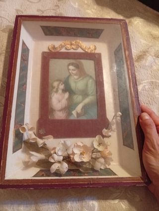 Antico quadro devozionale 