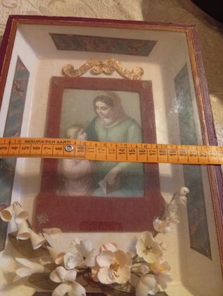 Antico quadro devozionale 