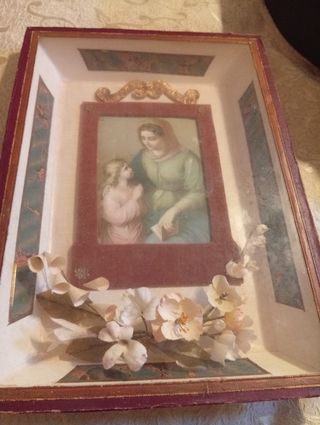 Antico quadro devozionale 