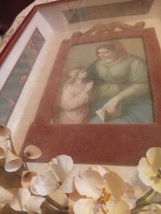 Antico quadro devozionale 