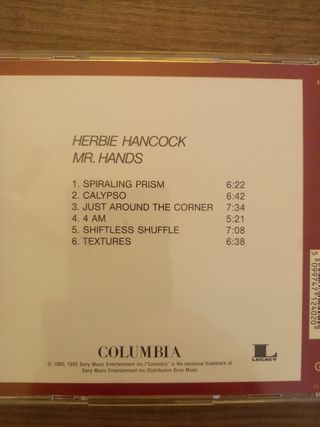 CD Herbie Hancock - Mr. Hands