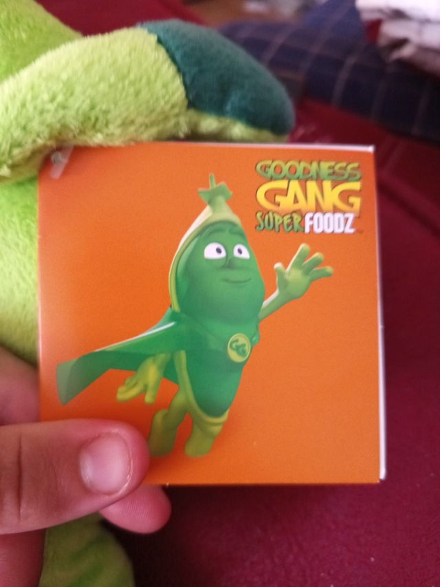 Peluche Super Foodz - Guisante