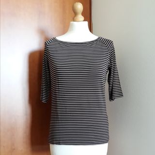 Maglia Max Mara a righe marroni