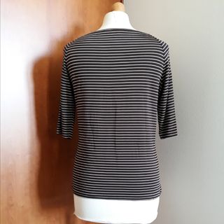 Maglia Max Mara a righe marroni