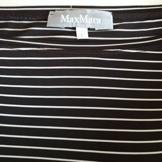 Maglia Max Mara a righe marroni