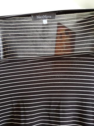 Maglia Max Mara a righe marroni