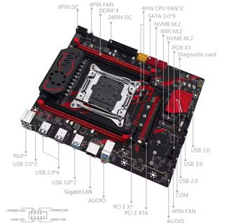 Placa base Machinist X99 RS9 Gaming sin estrenar 