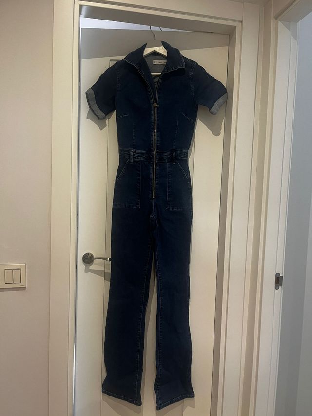 Mono vaquero Mango - Azul