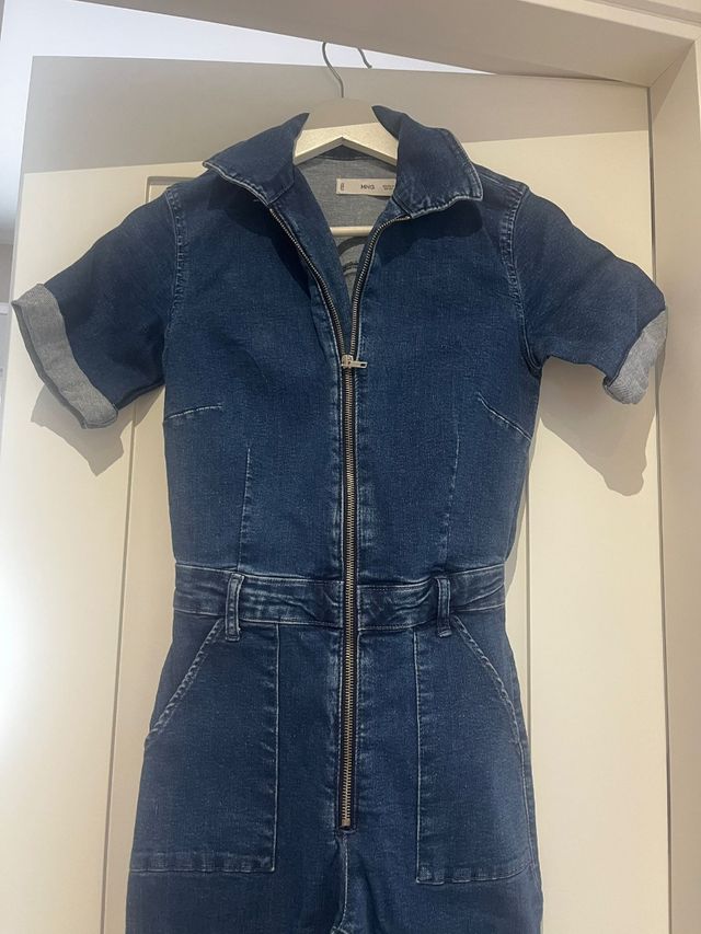 Mono vaquero Mango - Azul