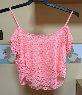 Blusa Zara rosa 