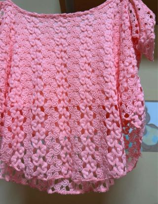 Blusa Zara rosa 