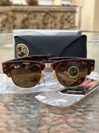 Ray-Ban Gafas Sol Marrón-Doradas