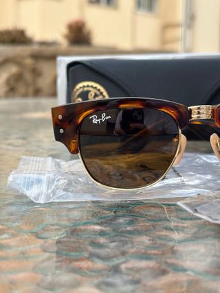 Ray-Ban Gafas Sol Marrón-Doradas