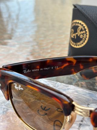 Ray-Ban Gafas Sol Marrón-Doradas