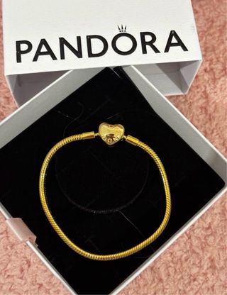 Pulsera Pandora dorada