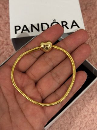 Pulsera Pandora dorada