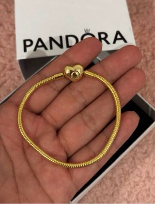 Pulsera Pandora dorada
