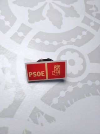 Pin PSOE: Insignia Partido Socialista Obrero Españ