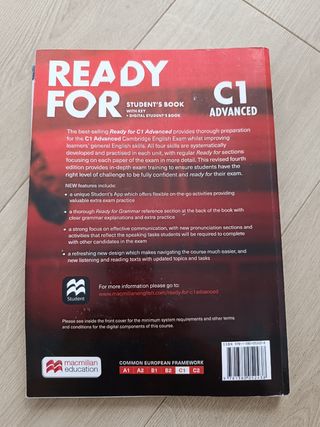 READY FOR C1 ADVANCED Student's book with key