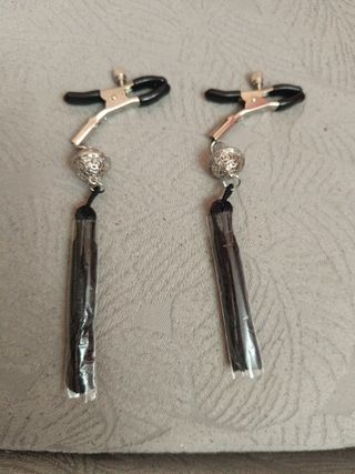 2 abrazaderas para pezones