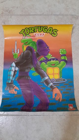 Póster Tortugas Ninja - Foot Soldier
