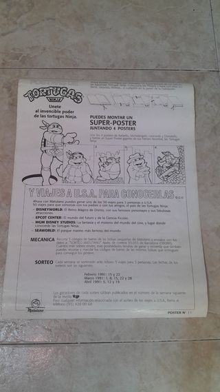 Póster Tortugas Ninja - Foot Soldier