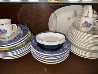 Vajilla Vintage Floral - Porcelana