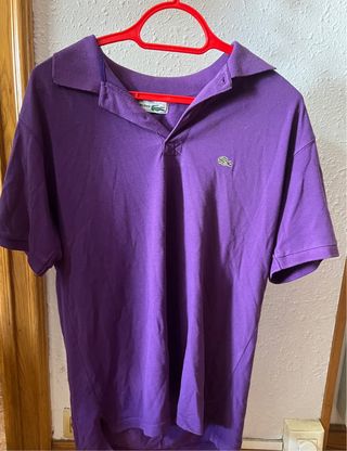 Polo Lacoste morado