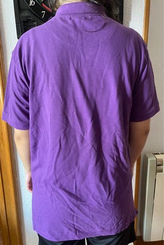 Polo Lacoste morado