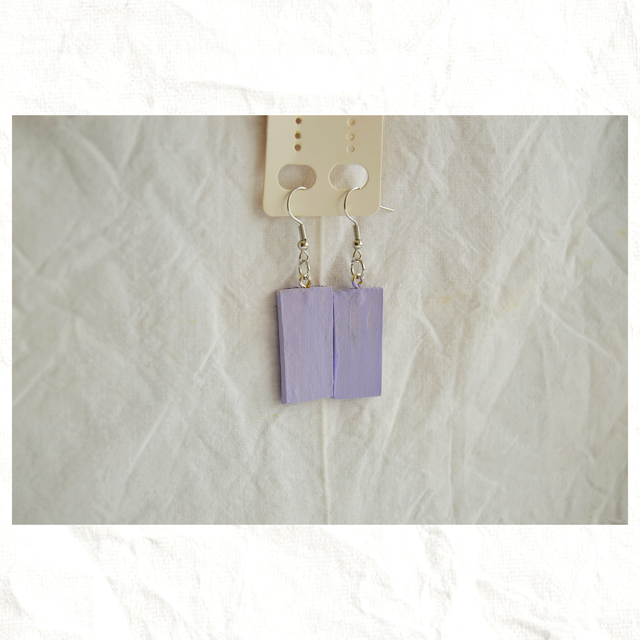 Pendientes arcilla morada