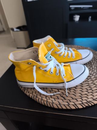 Converse All Star amarillas