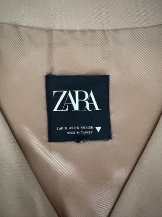 Chaleco Zara beige - Sastre