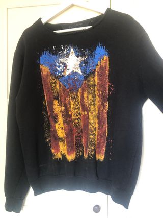 Sudadera Catalunya Talla L