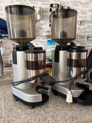 2 Molinillos Café - Gris Plata