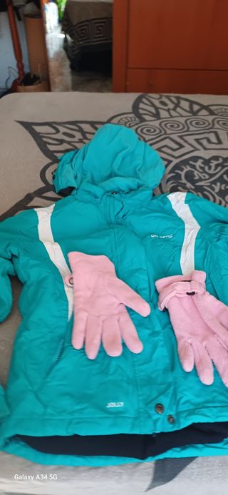 Chaqueta nieve Jolly turquesa