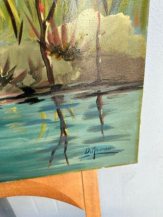Dipinto olio su tela - Figura femminile