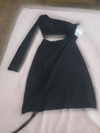 Vestido negro - Talle único