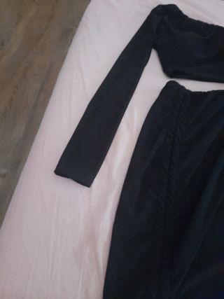 Vestido negro - Talle único