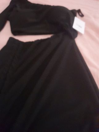 Vestido negro - Talle único