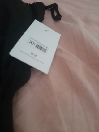 Vestido negro - Talle único