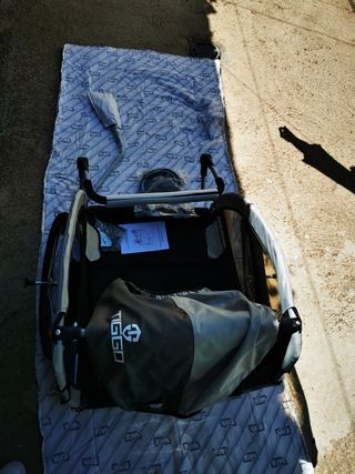 Remolque niños bicicleta