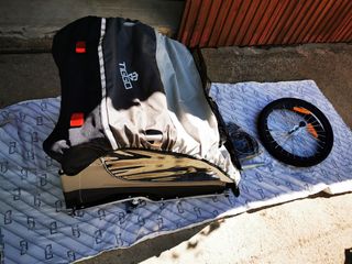 Remolque niños bicicleta