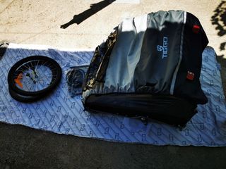 Remolque niños bicicleta