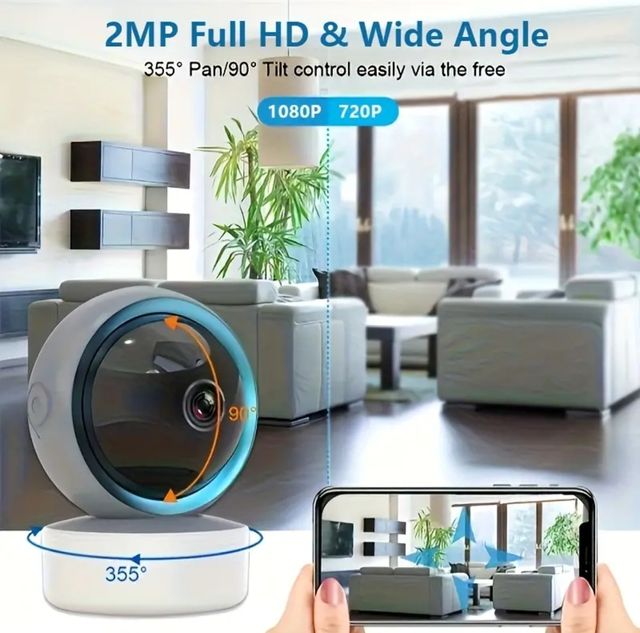 Telecamera Wifi Sicurezza Smart Home mobile NUOVA