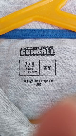 T-shirts 7/8 anos