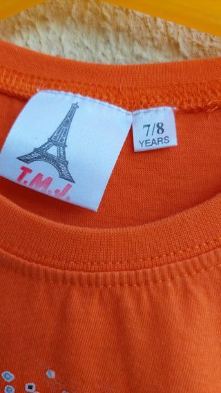 T-shirts 7/8 anos