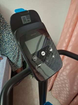 Bicicleta estática plegable