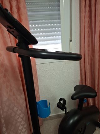 Bicicleta estática plegable